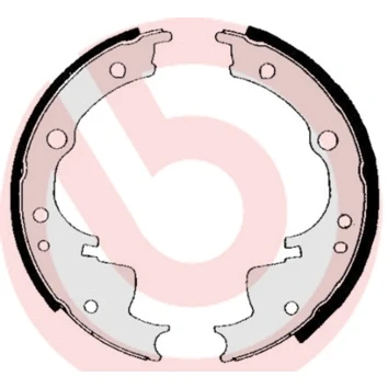 Bilde av BREMBO S A6 501 Bremsesko 254 90 IVECO: DAILY 1