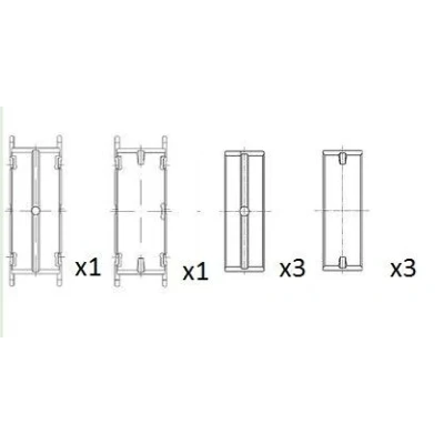 Bilde av FAI AutoParts BM1013 050 Veivaksellager LAND ROVER: Discovery 3