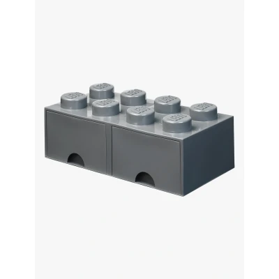 Bilde av LEGO Oppbevaring med eske 8, Dark Grey Hyller &amp; Skap