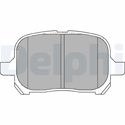 Bilde av Bremseklosser sett, Framaksel, lexus es, rx, toyota avalon sedan, camry, harrier, previa ii, solara coupé, 04465 20550, 28460, 044