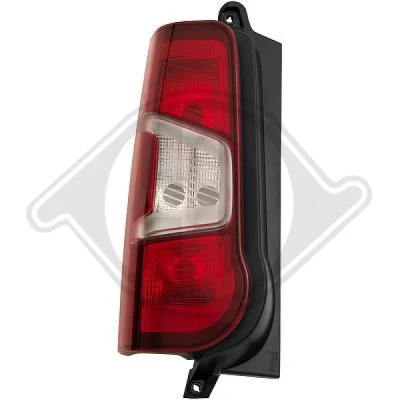 Bilde av DIEDERICHS 4014893 Baklykter venstre P21/5W, PY21W CITROËN: Berlingo, OPEL: Combo E Varebil / Stasjonsvogn