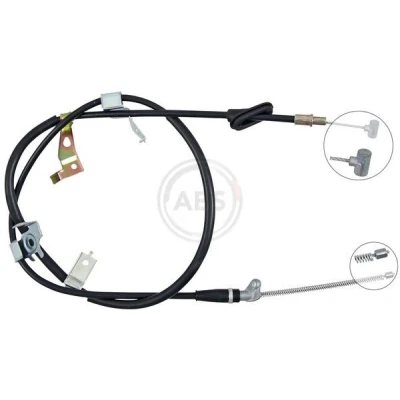 Bilde av Kabel, parkeringsbremse, Bakre venstre suzuki sx4, sx4 sedan OE 5440280J00