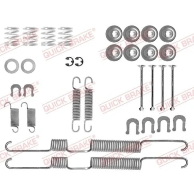 Bilde av QUICK BRAKE 105 0698 Tilbehørsett, bremsesko TOYOTA: HILUX 6 Pick up, 5 up