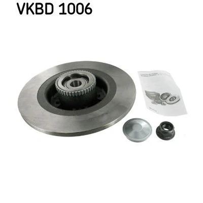 Bilde av SKF VKBD 1006 Bremseskiver 274 10,9 4 fullt ut med integrert hjullager, magnetisk senorring RENAULT: Scénic 1, Megane I Grandtour