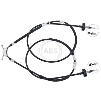 Bilde av A.B.S. K12046 Bremsekabel 1593, 1593 Skivebrems OPEL: Astra G CC