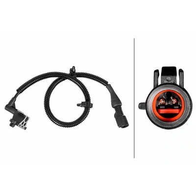 Bilde av HELLA 6PU 358 219 021 ABS Sensor med klammer Hall prinsipp 2 530