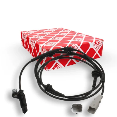 Bilde av FEBI BILSTEIN 36949 ABS Sensor venstre bakaksel, høyre bakaksel med skrue 1800 hvit CITROËN: C5 3, III Stasjonsvogn, C6 Sedan, PEUGEOT: 407 SW