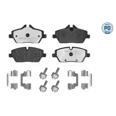 Bilde av MEYLE 025 239 1514/PD Bremseklosser framaksel klargjort for slitasjeindikator BMW: i3 (I01) Electric, Range Extender, s Elektrisk