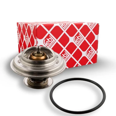 Bilde av FEBI BILSTEIN 10266 Termostat 80 med tetningsring MERCEDES BENZ: W123 Sedan, Stasjonsvogn, T1 Flatvogn lastebil/Chassis