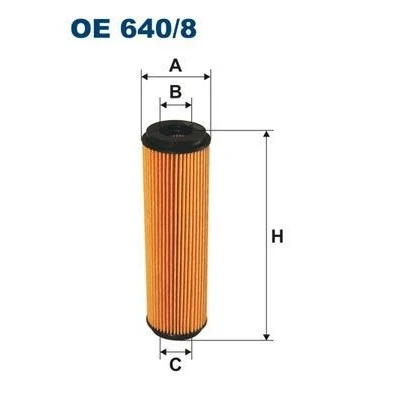 Bilde av Oljefilter, mercedes benz, 271 180 00 09, 01 184 25, 02 A 25