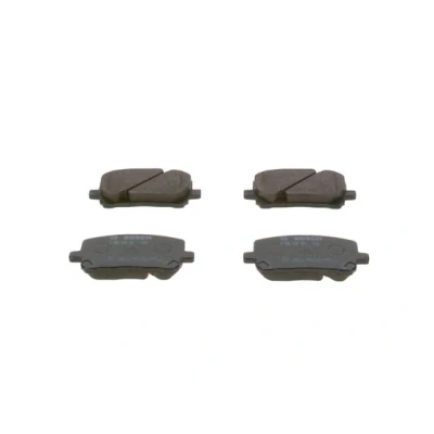 Bilde av BOSCH 0 986 424 761 Bremseklosser Low Metallic med antihyle blikk, montageanvisning TOYOTA: Corolla IX Sedan, Avensis Verso
