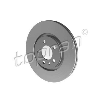 Bilde av TOPRAN 103 071 Bremseskiver framaksel 280 22 5 100 ventilert VOLKSWAGEN: GOLF 3, Passat B3/B4 Stasjonsvogn