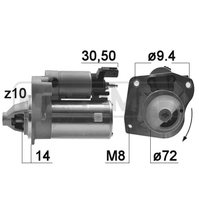 Bilde av Starter ERA 220970A