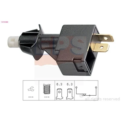 Bilde av EPS 1.810.060 bremselysbryter mekanisk Made in Italy OE Equivalent