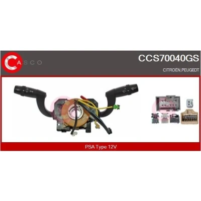 Bilde av CASCO CST40323AS Starter 12V 0,85kW 8 CPS0121 M8, M8 B+ 74mm TOYOTA: Yaris II Hatchback