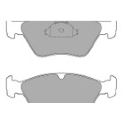 Bilde av MAPCO 6459 Bremseklosser framaksel med antihyle blikk OPEL: Omega B Caravan, Sedan, Vectra A SAAB: 9 5 900 II Hatchback