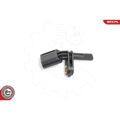 Bilde av ESEN SKV 06SKV027 ABS Sensor framaksel 2 polet 12V elektrisk svart oval han VOLKSWAGEN: Passat B7 Variant, Caddy 3, Transporter 5