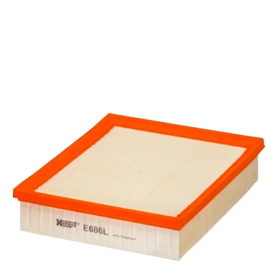 Bilde av HENGST FILTER E686L Luftfilter 49 190 235 Filterinnsats