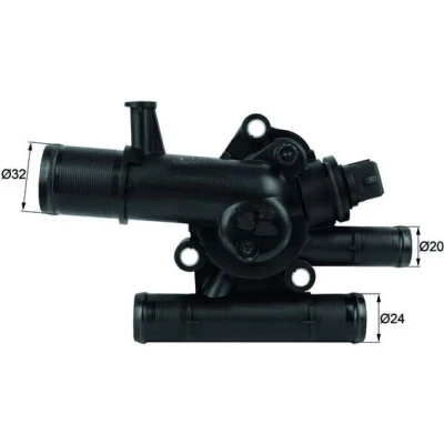 Bilde av MAHLE ORIGINAL TI 38 89 Termostat med tetning SUZUKI: Grand Vitara 2 SUV, RENAULT: MEGANE Kombi, Coupe Cabriolet