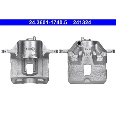 Bilde av ATE 24.3601 1740.5 Bremsecaliper Støpejern uten holder HYUNDAI: Tucson, KIA: Sportage II