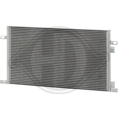 Bilde av DIEDERICHS DCC1331 Kondensator uten tørker Climate Aluminium R 134a