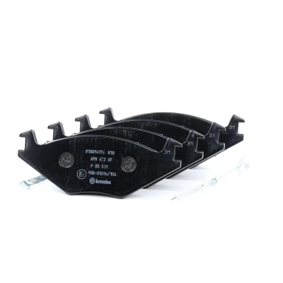Bilde av BREMBO P 85 019 Bremseklosser ekskl. slitasjevarselkontakt med tilbehør VOLKSWAGEN: GOLF 2, Polo II Hatchback, Jetta 2