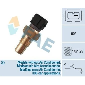 Bilde av Temperaturbryter, kjøling, citroën,fiat,peugeot, 0242.76, 921008H300, 921008H310, 921008H311, 921008H800, 921009H200, 921009H210, 921009