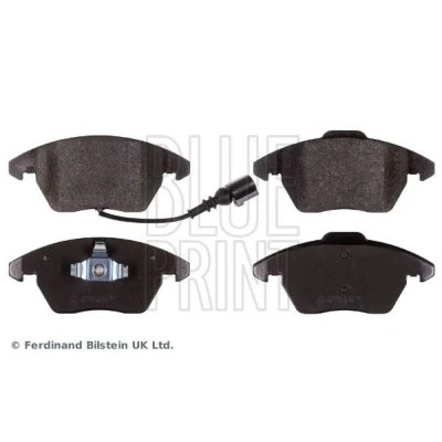 Bilde av BLUE PRINT ADV184204 Bremseklosser framaksel inkl. slitasjevarselkontakt med kolbleklips VOLKSWAGEN: Caddy 3, Passat B6 Variant, Golf 5