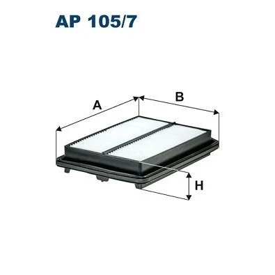 Bilde av FILTRON AP 105/7 Luftfilter 49 171 266 Filterinnsats HONDA: CR V 3