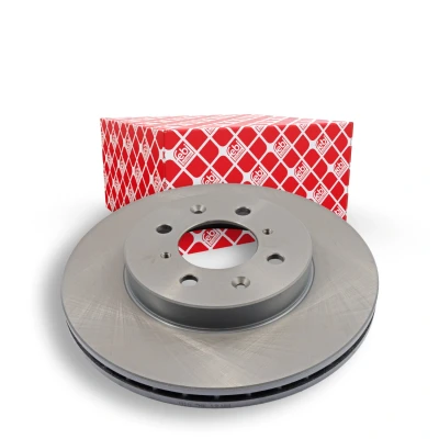 Bilde av FEBI BILSTEIN 108500 Bremseskiver framaksel 262 21 4 100 innvendig ventilert belagt HONDA: Jazz 2, CIVIC 8, 7 Hatchback