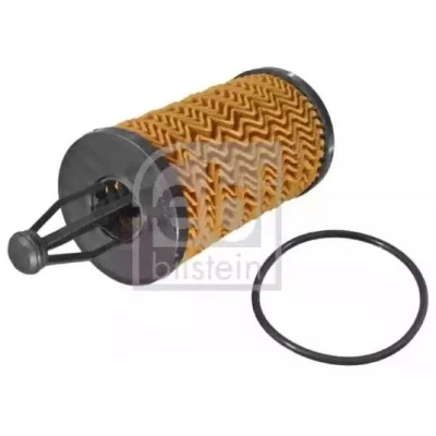 Bilde av FEBI BILSTEIN 101327 Oljefilter med tetningsring Filterinnsats MERCEDES BENZ: GLE SUV, E Klasse T modell, Sedan