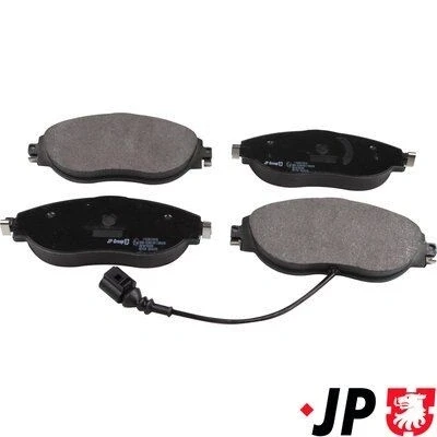 Bilde av JP GROUP 1163613310 Bremseklosser framaksel med integrert slitasjevarselkontakt VOLKSWAGEN: Golf 7, Passat B7 Variant, B8 Variant