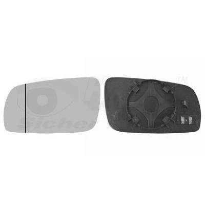Bilde av VAN WEZEL 7625837 Speilglass venstre