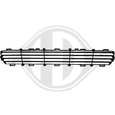 Bilde av DIEDERICHS 6624045 Ventilasjonsgitter senter, foran