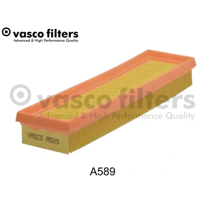 Bilde av DAVID VASCO A589 Luftfilter 43 87 298 firkantet Filterinnsats