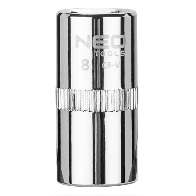 Bilde av NEO TOOLS 08 226 Pipenøkkelinnsats 1/4 3124 8 mm Krom vanadium stål SuperLock