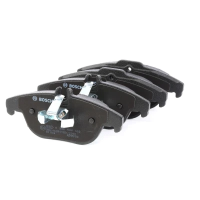 Bilde av BOSCH 0 986 494 162 Bremseklosser Low Metallic med montageanvisning, antihyle blikk, kolbleklips MERCEDES BENZ: GLK, C Klasse Sedan