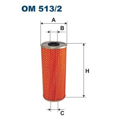 Bilde av FILTRON OM 513/2 Oljefilter Filterinnsats
