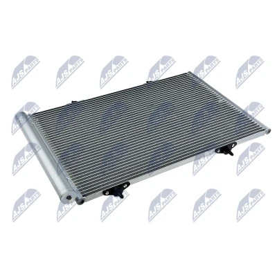 Bilde av NTY CCS CT 015 Kondensator med tørker Aluminium 557 R 134a CITROËN: C3 I Hatchback, C4 II Cactus, DS3 PEUGEOT: 208 Hatchback