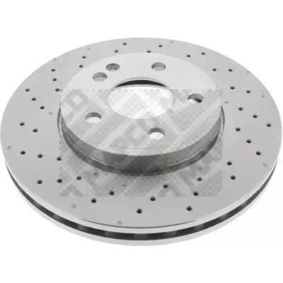 Bilde av MAPCO Bremseskive MERCEDES BENZ: B Klasse, A GLA framaksel 28mm 5 112mm perforert / ventilert 45844 2464212512,A2464212512 Bremseskiver