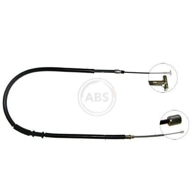 Bilde av A.B.S. K10558 Bremsekabel 1375 Trommelbrems for høyre/venstre ratt