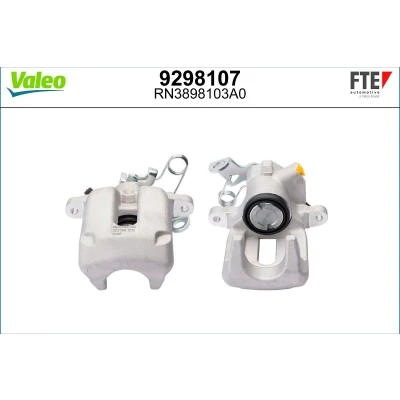 Bilde av FTE 9298107 Bremsecaliper grå Aluminium venstre bakaksel uten holder CITROËN: C5 III Stasjonsvogn, 3, PEUGEOT: 407 Sedan, SW
