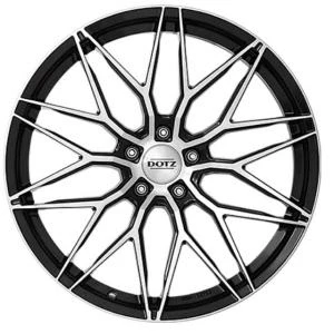 Bilde av DOTZ Suzuka dark 8x18 5/108 ET45 B70.1