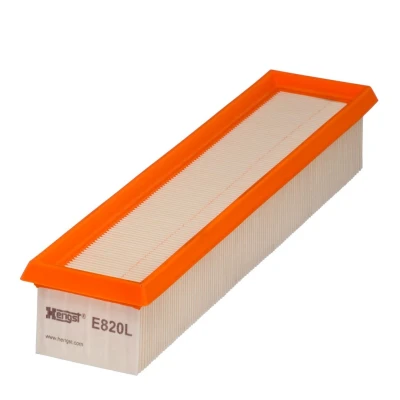 Bilde av HENGST FILTER E820L Luftfilter 58 80 355 Filterinnsats RENAULT: Clio 4, 3, III Grandtour, DACIA: Sandero I