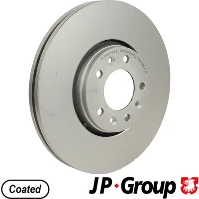 Bilde av JP GROUP 4163101800 Bremseskiver framaksel 304 28 5 ventilert belagt CITROËN: C5 III Stasjonsvogn, Jumpy II Van, 3, PEUGEOT: Expert Tepee