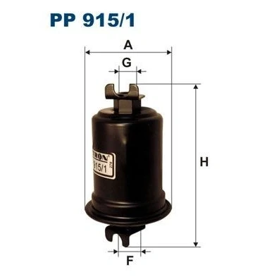 Bilde av FILTRON PP 915/1 Drivstoffilter ledningsfilter MITSUBISHI: L300 / Delica III Minibuss