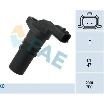 Bilde av FAE 79318 Impulsgiver 2 induktiv NISSAN: NP300 Navara Pick up, Qashqai 2, RENAULT: Modus / Grand