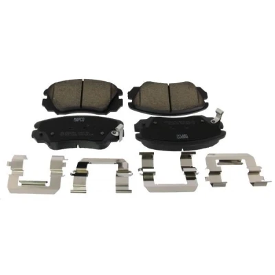 Bilde av MAPCO 6858HPS Bremseklosser framaksel med akustisk slitasjevarsel OPEL: Insignia A Sports Tourer, Hatchback, Sedan