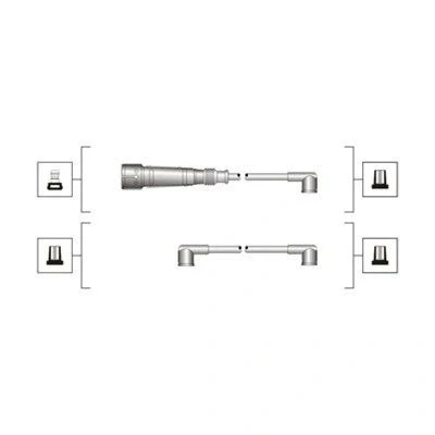 Bilde av MAGNETI MARELLI 941319170065 Pluggledninger