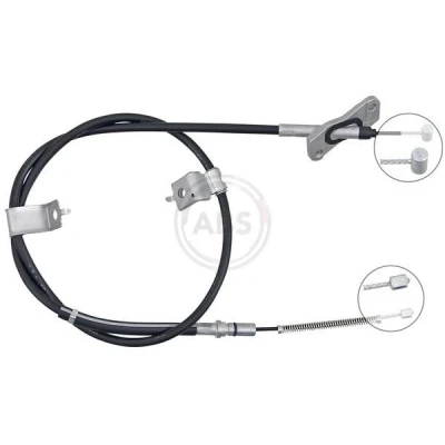 Bilde av Kabel, parkeringsbremse, Bakre venstre, honda logo, 47560S50G02